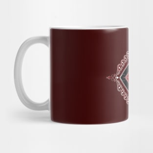 Delicate Ace of Diamonds Luxury Edition Mug